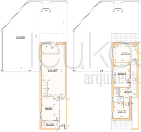 Сasa reformada como obra nueva duplex