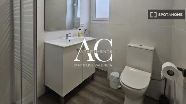 Apartamento entero de 1 dormitorio en València