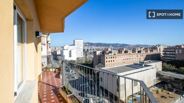 Habitación en piso compartido en barcelona.