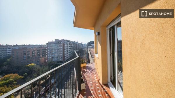 Habitación en piso compartido en barcelona.