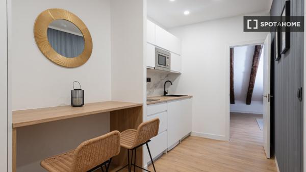 Studio 2 chambres à louer dans un appartement de 12 pièces