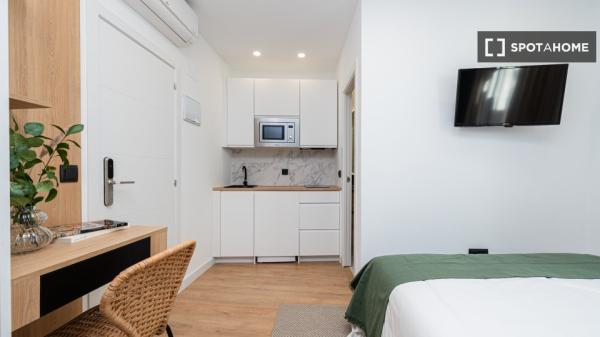 Studio 2 chambres à louer dans un appartement de 12 pièces