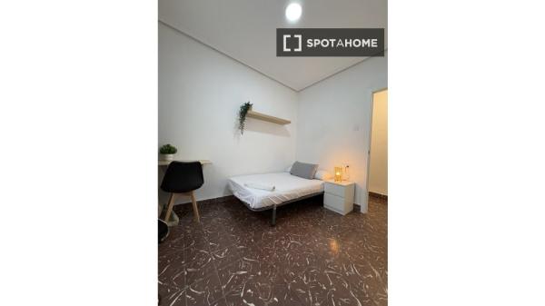 Room for rent in 5-bedroom apartment in Valencia