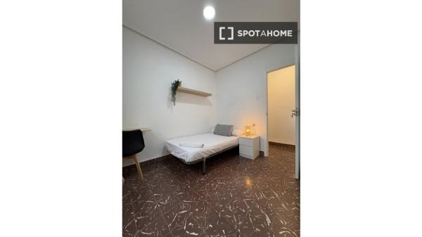 Room for rent in 5-bedroom apartment in Valencia