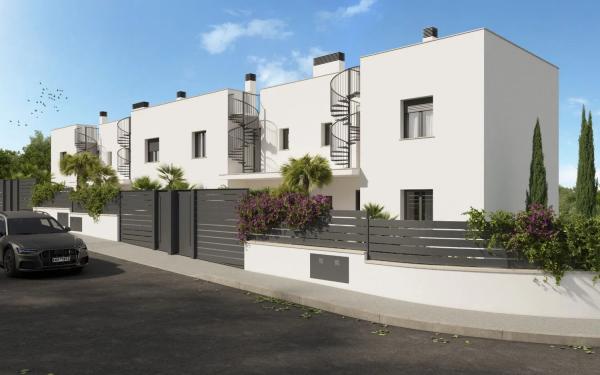 4 viviendas pareadas en venta en calle Pilar Montaner 2