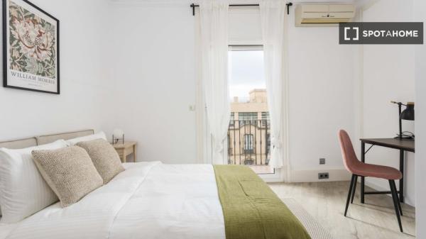 Habitación en piso compartido en barcelona.