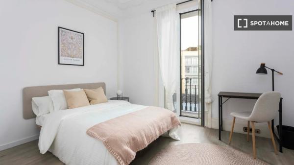 Habitación en piso compartido en barcelona.