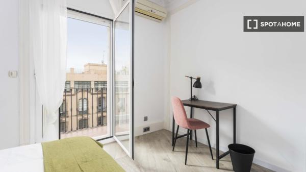 Habitación en piso compartido en barcelona.