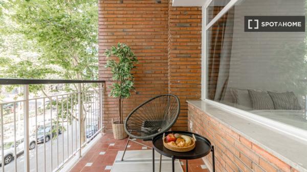 Habitación en piso compartido en madrid.