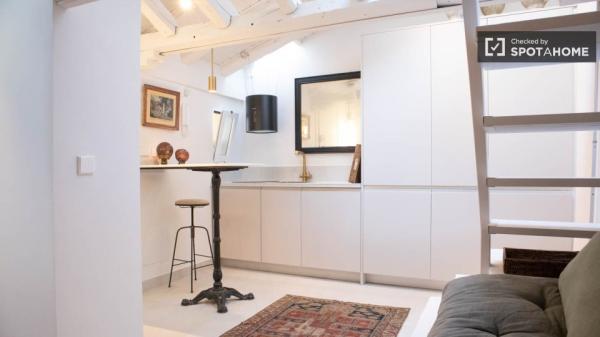 Apartamento de estúdio para alugar em Lavapiés, Madrid