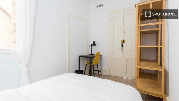 Habitación en piso compartido en barcelona.