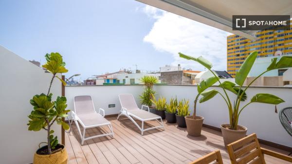 Apartamento de 1 quarto para alugar em Gran Canaria