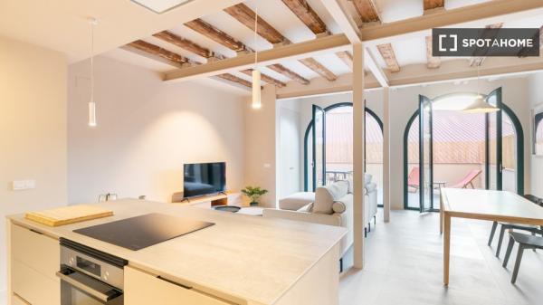 Maravilloso apartamento amueblado en Poblenou