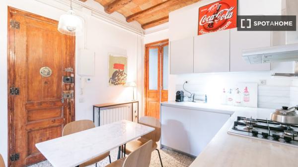 Apartamento moderno con balcón exterior en Sants-Montjuic