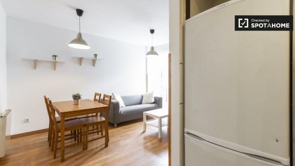 Moderno apartamento estudio en alquiler en Aluche, Madrid.