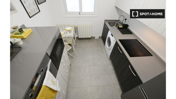 Se alquilan habitaciones en un apartamento de 4 dormitorios en Deusto, Bilbao