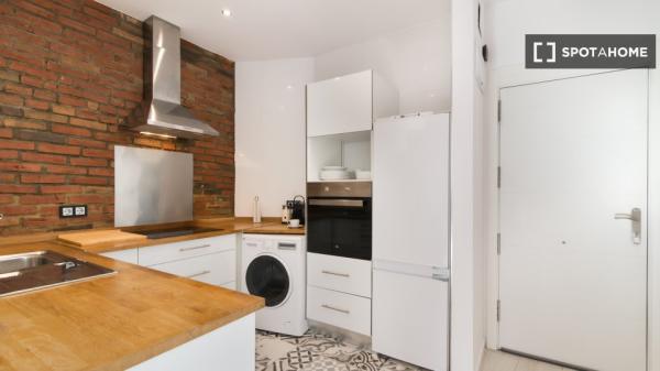 Apartamento entero de 1 habitaciones en Madrid