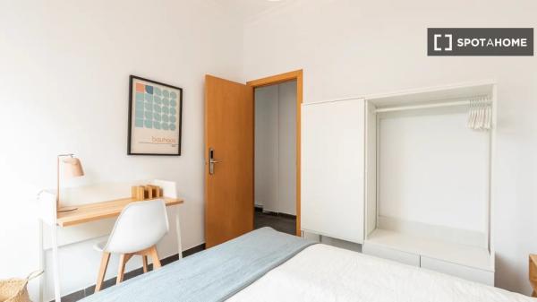 Chambre à louer dans un appartement de 7 chambres à L'Eixample, Valence